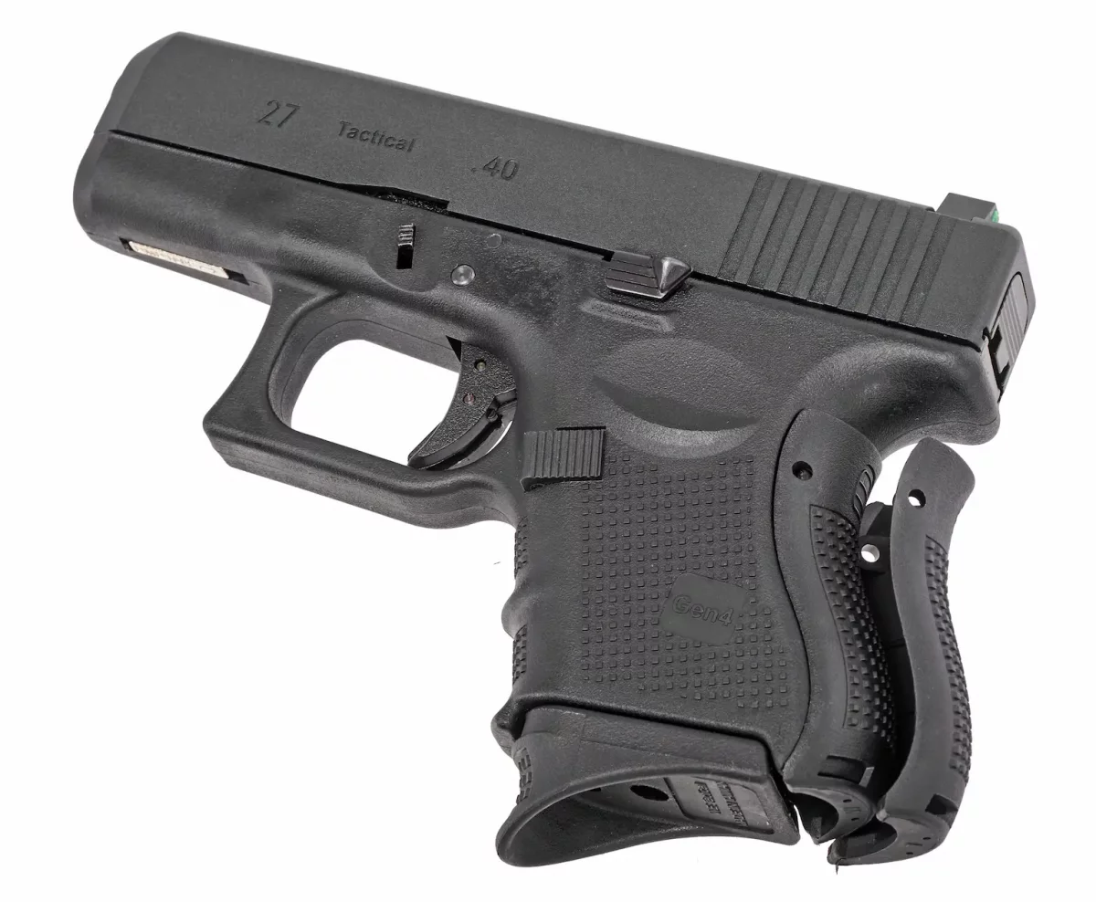 Страйкбольный пистолет WE Glock 27 Gen4 (6 мм, ГББ, Green Gas, WE-G006B-BK)