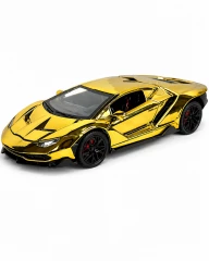 Металлическая машинка Lamborghini Centenario 1:24 Золотая
