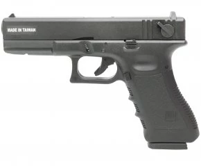 Страйкбольный пистолет KJW Glock G18 (6 мм, GBB, Green Gas)