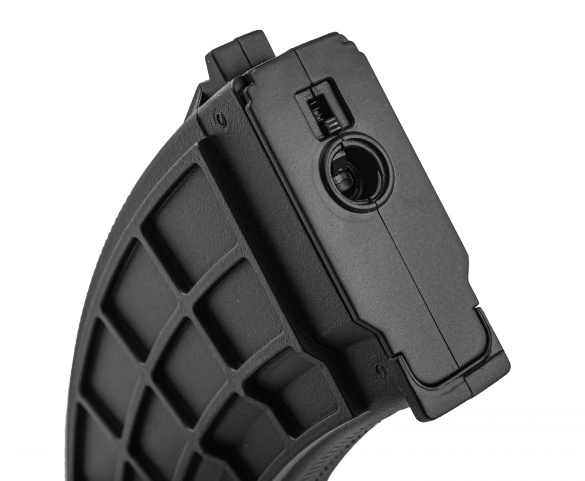 Магазин механический CYMA C207 для АК-серии / CM076 (AKM TRAX), Mid‑Cap, 150 шаров, чёрный