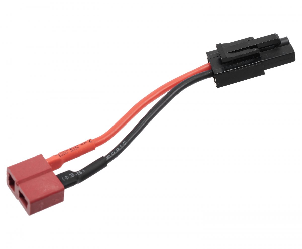 Переходник MK Battery Adapter T-Connector МАМА — Mini Tamiya ПАПА с проводом (арт. AS-BA0075)
