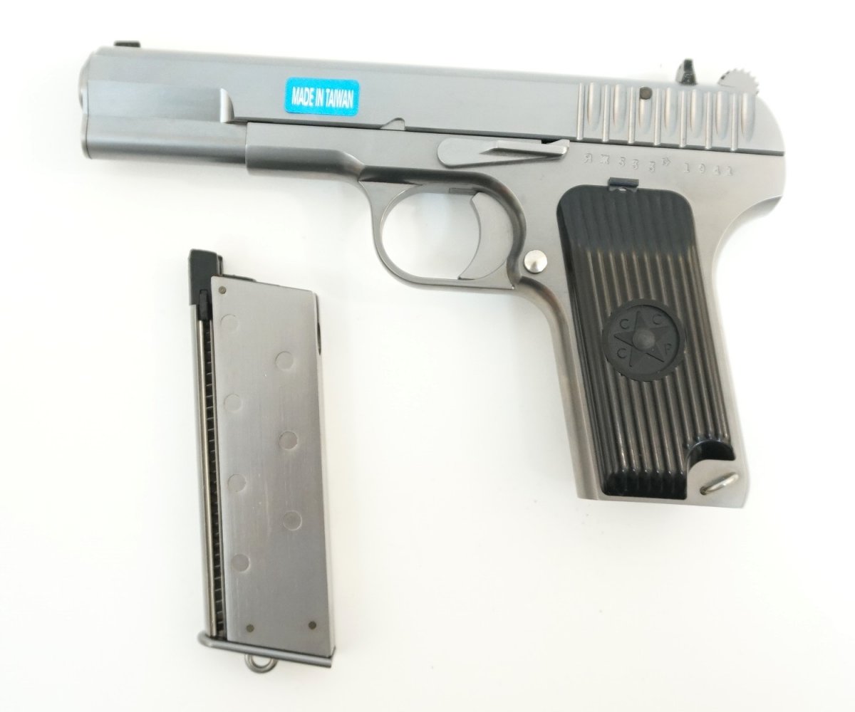 Страйкбольный пистолет WE TT Silver (WE-E012-SV)