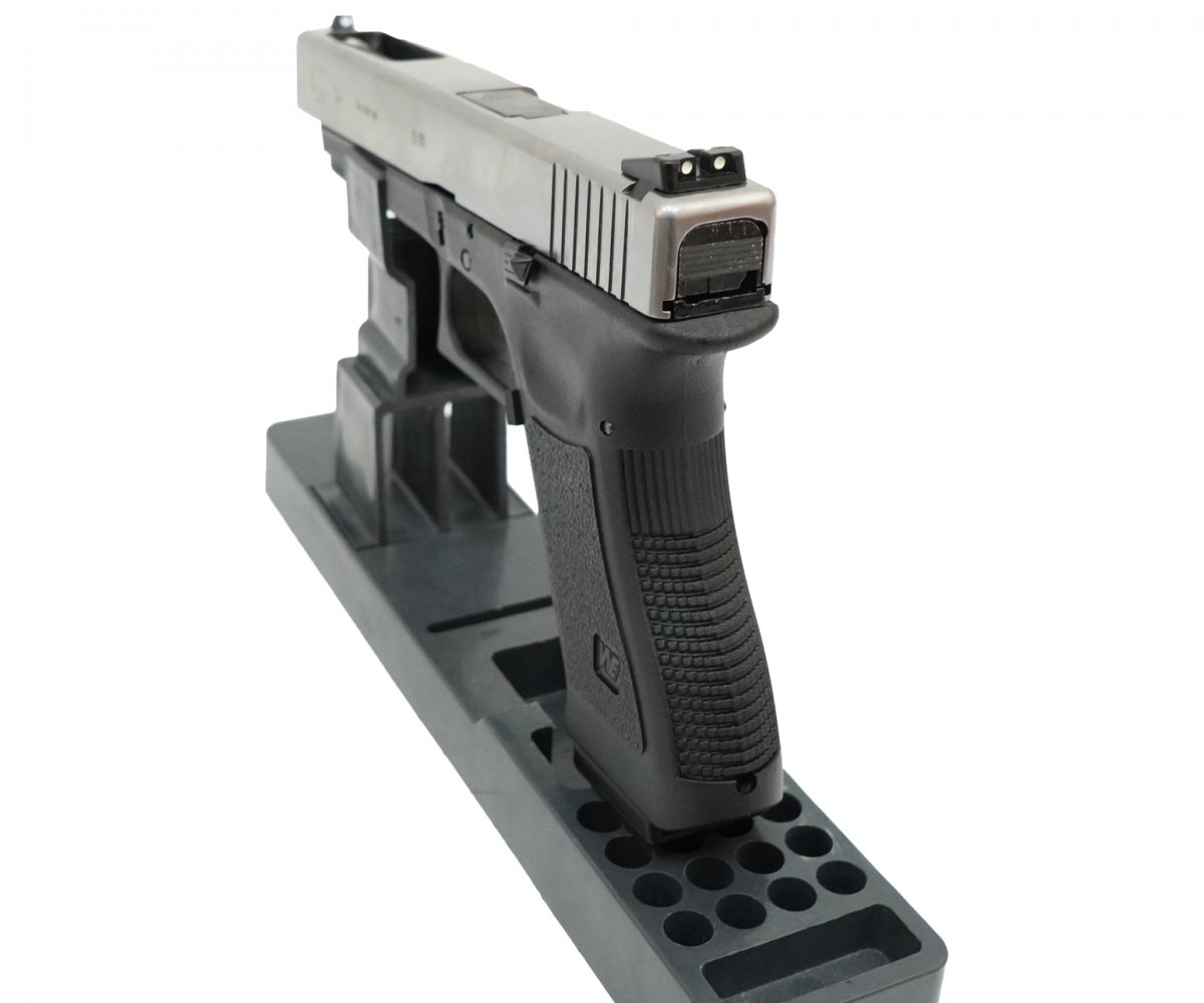 Страйкбольный пистолет WE Glock-34 Gen.3 Silver (WE-G008A-SV)