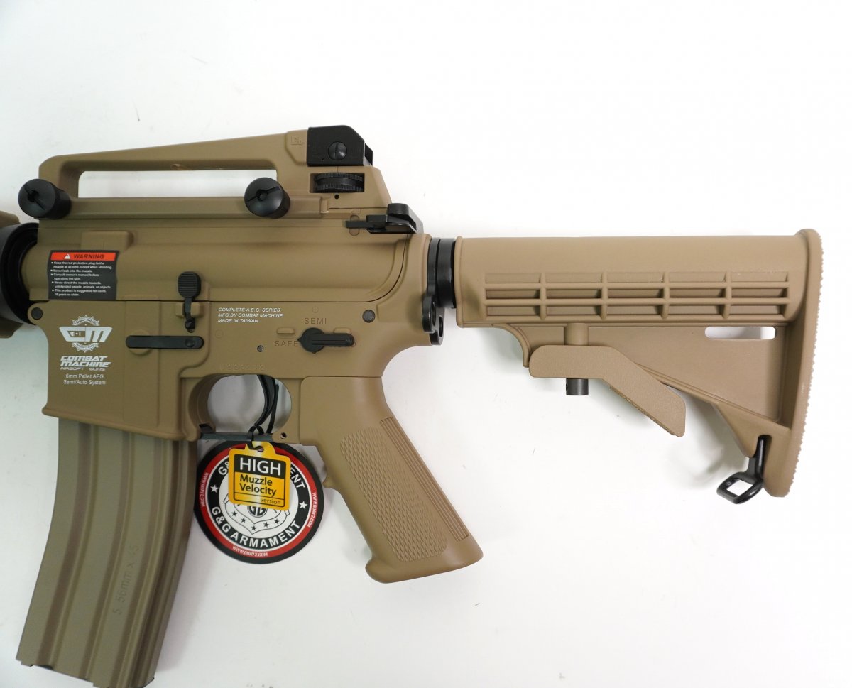 Страйкбольный автомат G&G CM16 Carbine M4A1 Desert (EGC-16P-CAR-DNB-NCM)