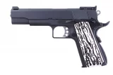 Страйкбольный пистолет WE COLT 1911A1 (E001C) — газовый GBB, белые накладки, 6 мм