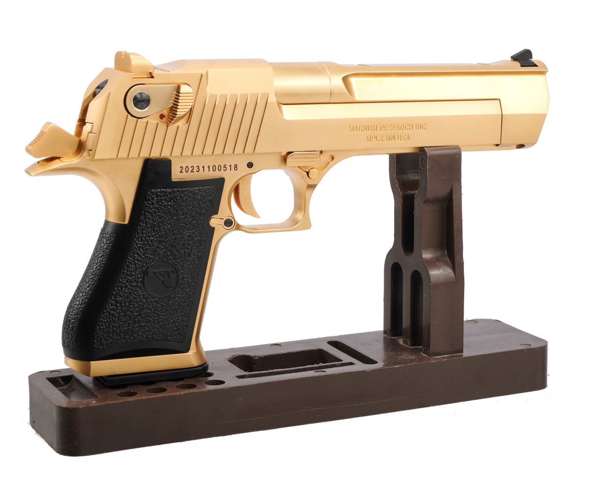 Страйкбольный пистолет WE Desert Eagle (позолоченный, CG-DE0103)