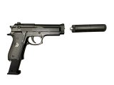 Пистолет Beretta с глушителем SMALL