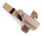 Кобура тактическая набедренная для Glock Tan