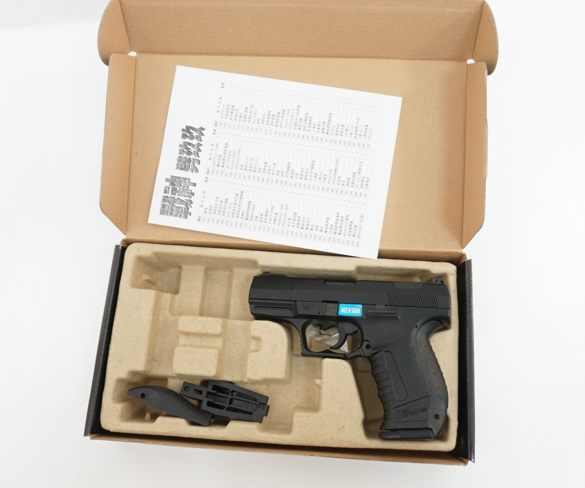 Страйкбольный пистолет WE Walther P99 GBB Black (WE-PX001-BK)