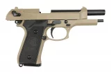 Страйкбольный пистолет WE Beretta M92F (WE-M003) — Tan, GBB, 6 мм