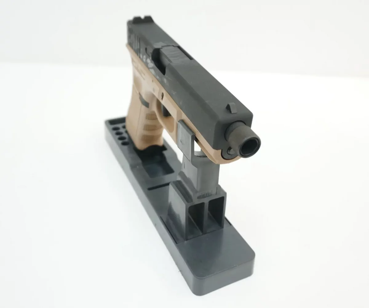 Страйкбольный пистолет KJW KP-17 Glock G17 TBC CO₂ Tan, удлин. ствол