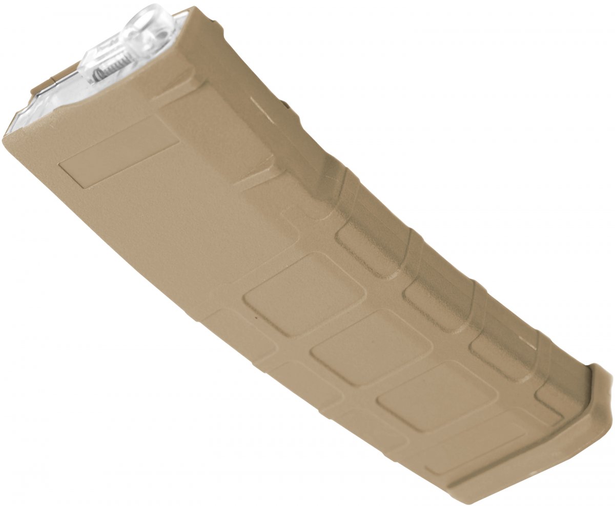 Магазин механический CYMA M127A для M4/M16 (Magpul PMAG стиль), Mid‑Cap на 160 шаров, цвет Tan (песочный)
