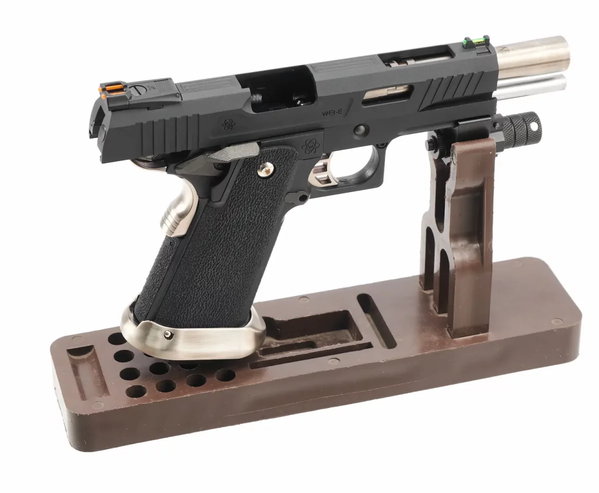 Страйкбольный пистолет WE Hi-Capa 5.1 WET REX Long (WE-H001WET-BK) — GBB, 6 мм, Black