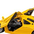 Машинка металлическая McLaren F1 GTR 1:24 желтая