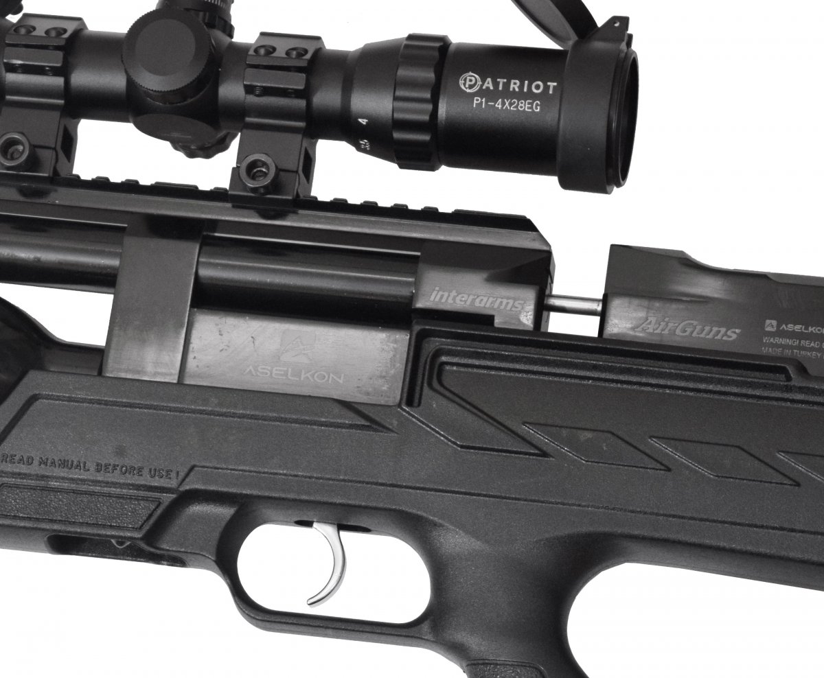 Пневматическая винтовка Aselkon MX-8 Evoc (пластик, PCP, 3 Дж) 5,5 мм