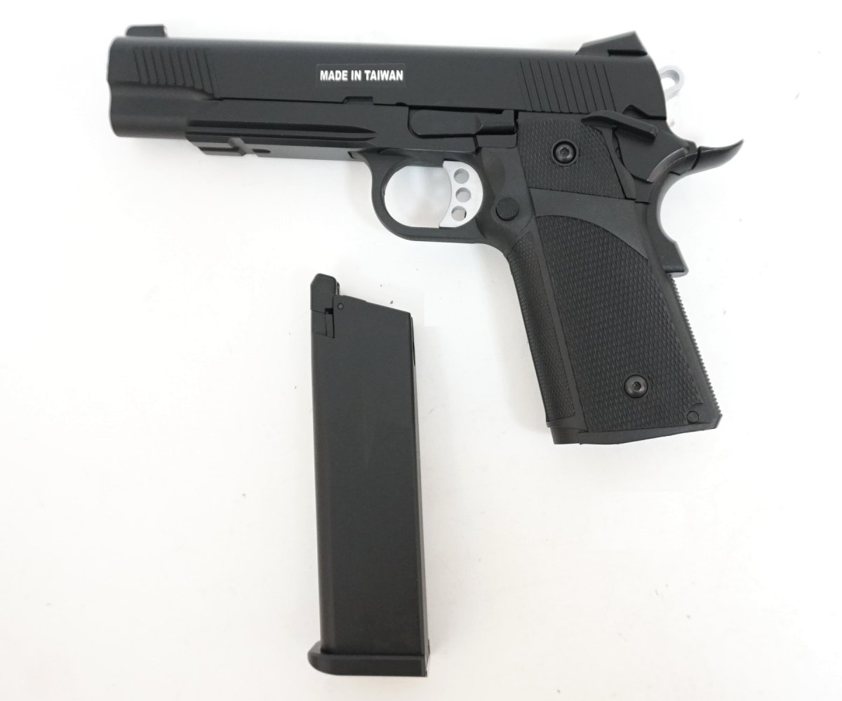 Страйкбольный пистолет KJW Colt M1911 Hi-Capa Gas (KP-05.GAS)