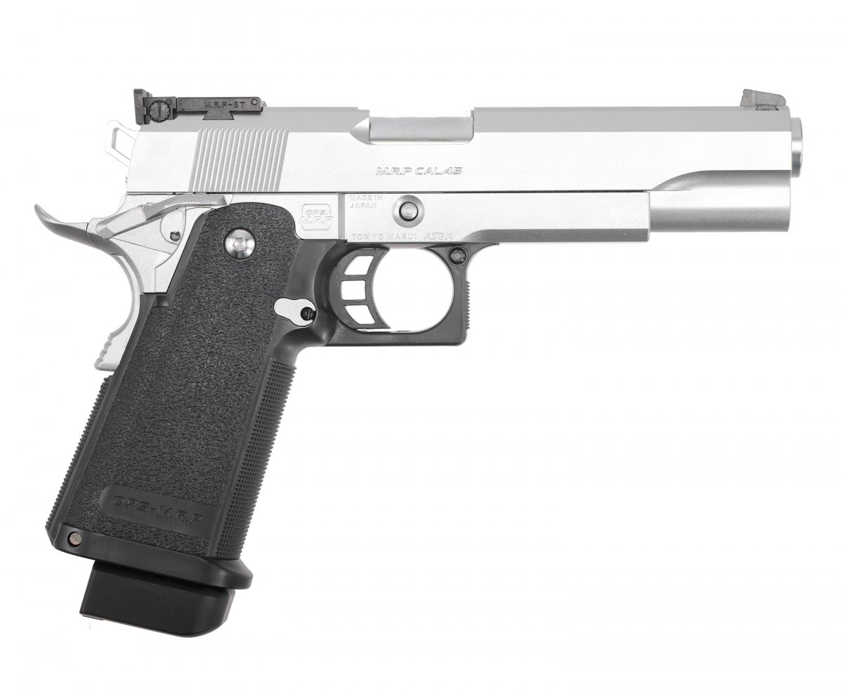 Страйкбольный пистолет Tokyo Marui Colt 1911 Hi-Capa 5.1 Stainless GBB хром