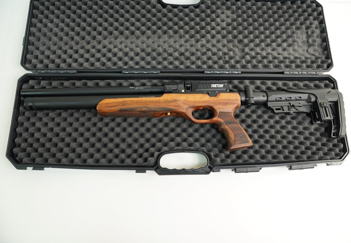 Пневматическая винтовка Retay T20 Wood (дерево, PCP, 3 Дж) 6,35 мм
