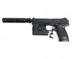 Страйкбольный пистолет Tokyo Marui SOCOM Mk.23 GNB (модератор, фонарь)