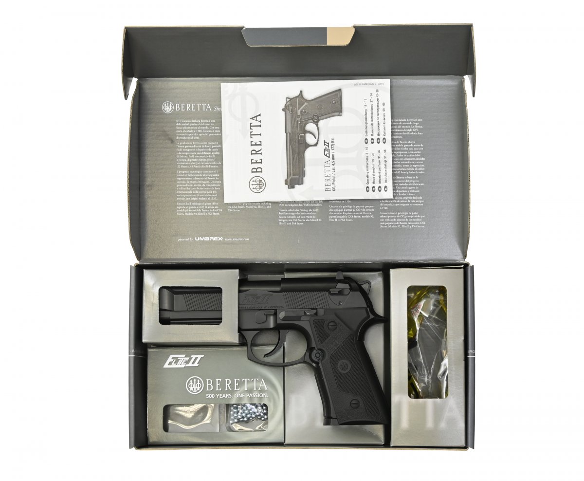 Пневматический пистолет Umarex Beretta Elite II 4.5 мм