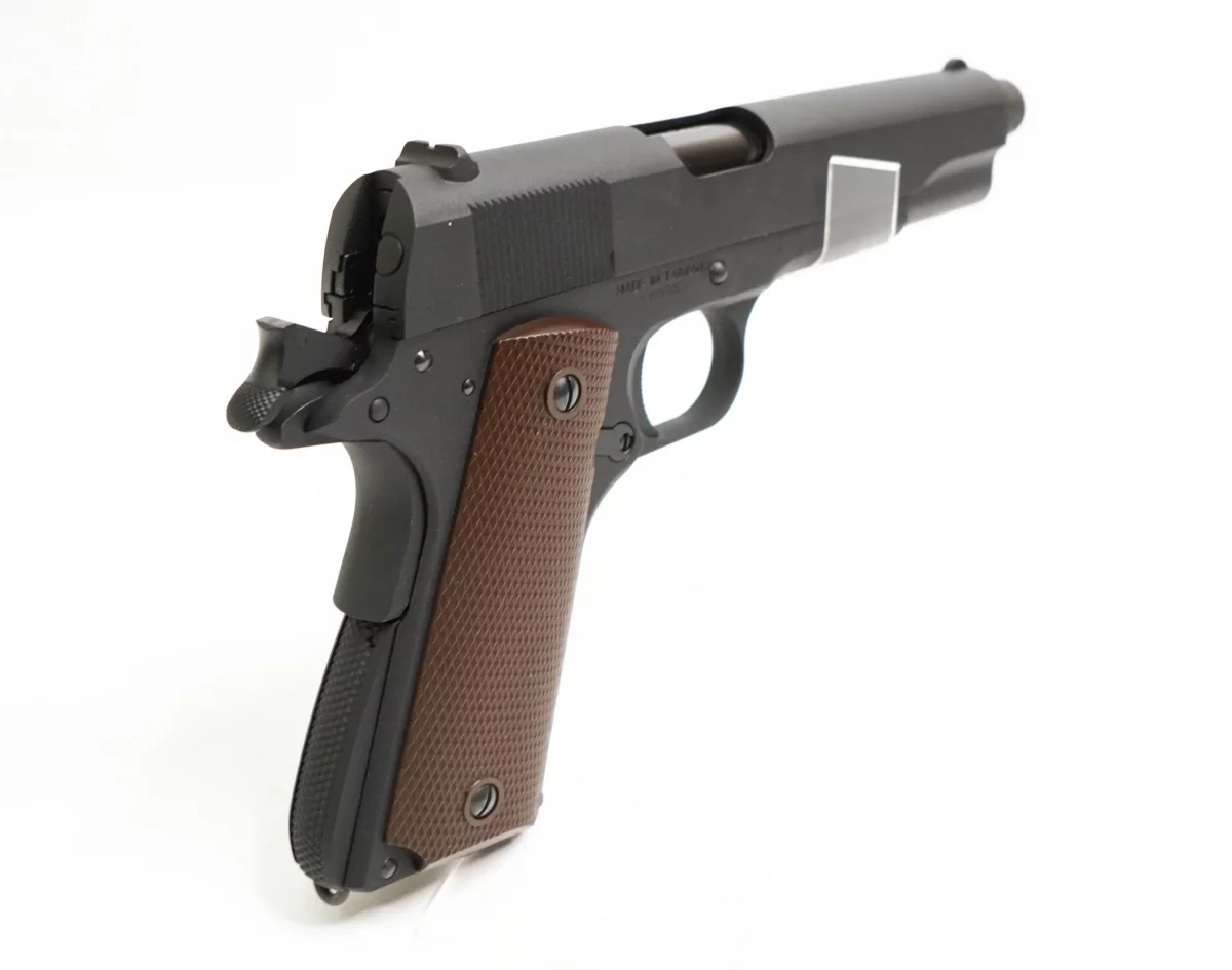 Страйкбольный пистолет KJW Colt 1911 (1911-TBC.GAS) — газовый GBB, 6 мм, Black