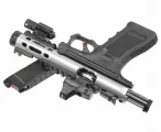 Страйкбольный пистолет WE-GX01-SV Galaxy G Series GBB Silver