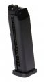 Магазин MG-G17C для газового пистолета Glock CO₂ (WE), металлический, 25 шаров, с накладками на рукоять