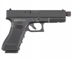 Страйкбольный пистолет KJW KP 18 G18 GBB (CO2, Glock 18, удлиненный ствол)