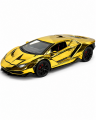 Металлическая машинка Lamborghini Centenario 1:24 Золотая