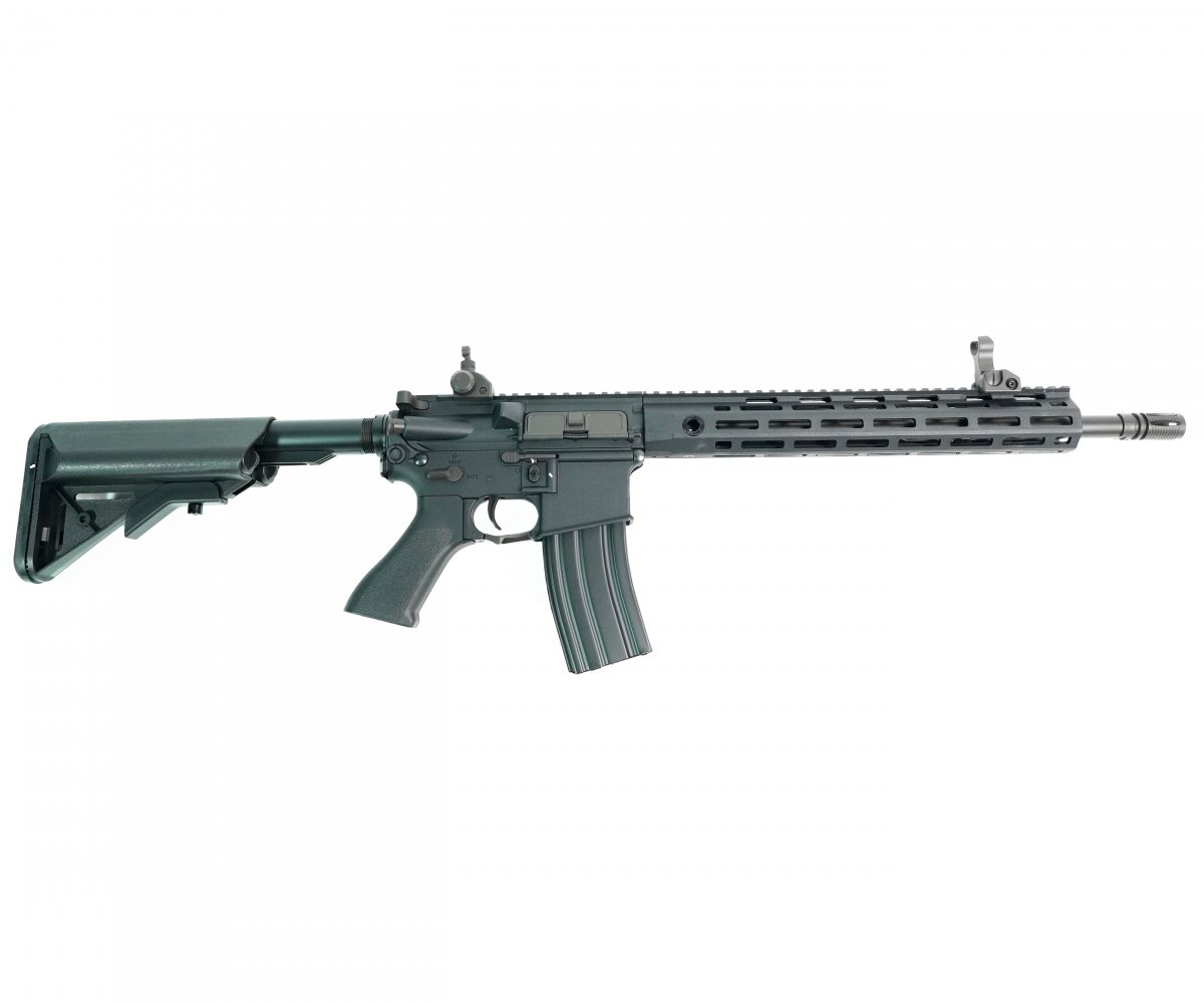 Страйкбольный автомат Cyma AR15 M-lok Mosfet Edition BK (CM.623)
