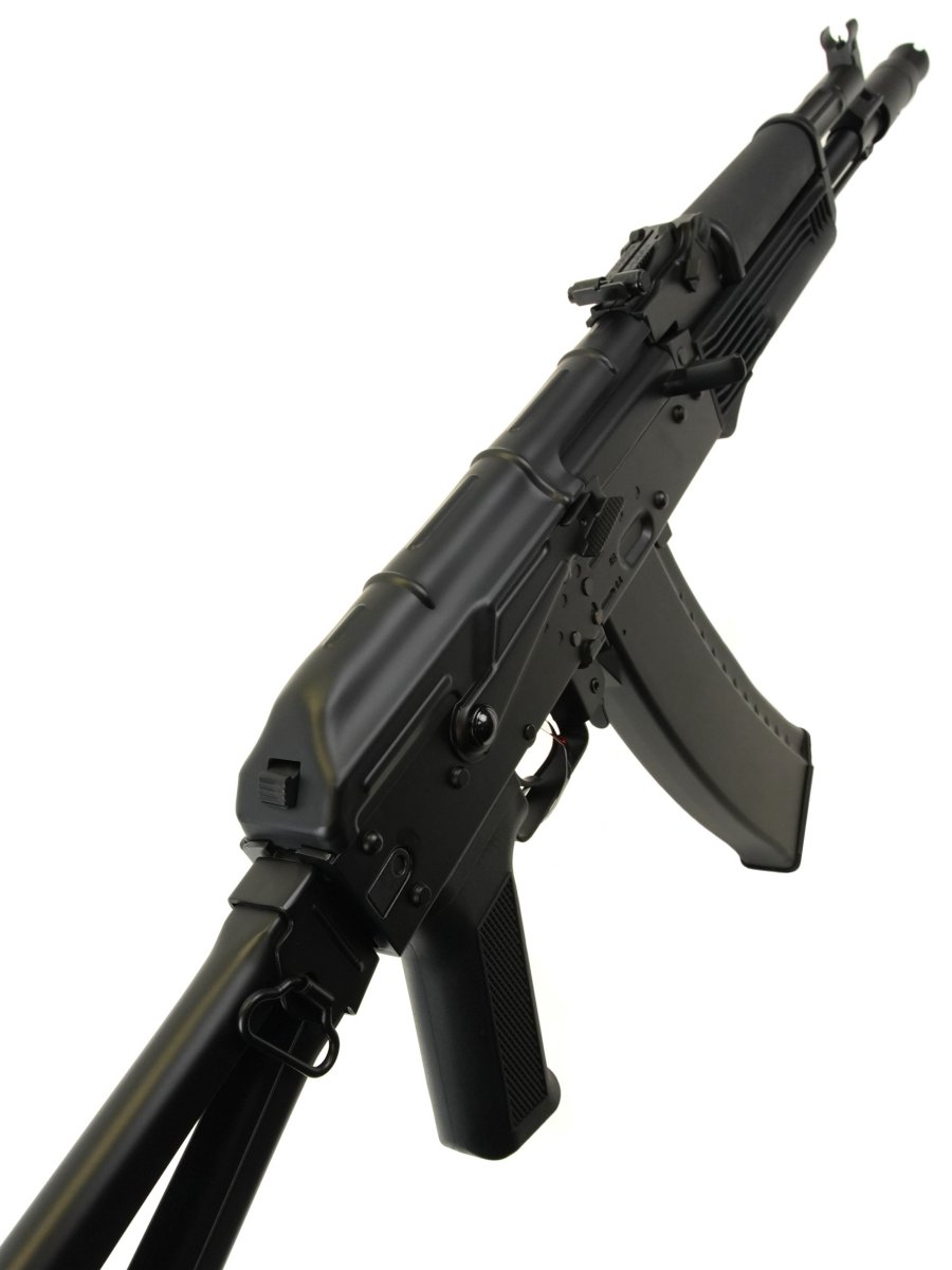 Страйкбольный автомат CYMA CM031D RK105 (складной приклад), 130 м/с, чёрный