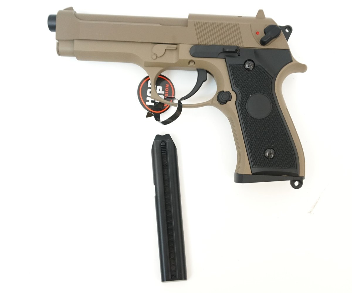 Страйкбольный пистолет Cyma Beretta M92 AEP Tan (CM.126TN)