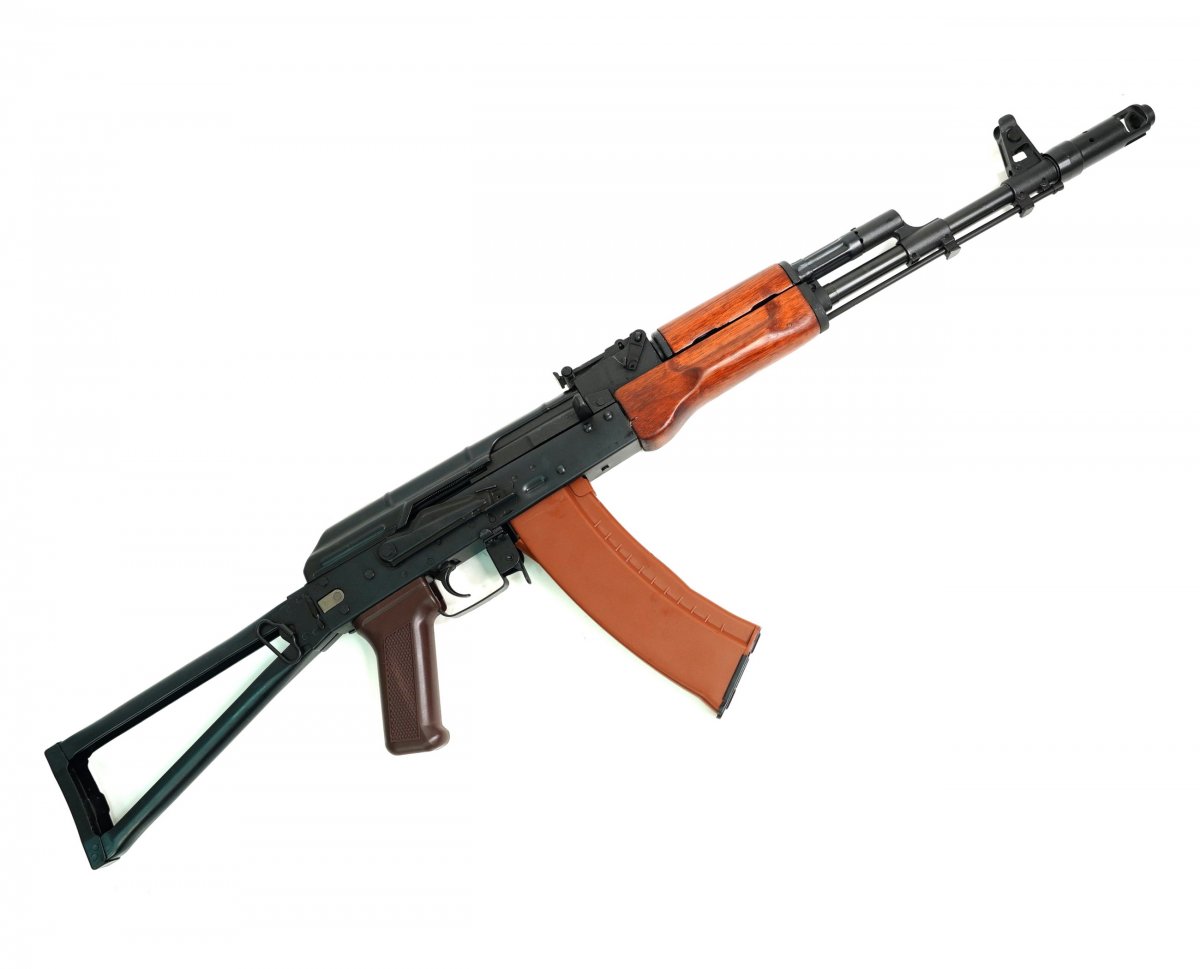 Страйкбольный автомат E&L RКС-74Н, сталь, дерево (EL-A105S)