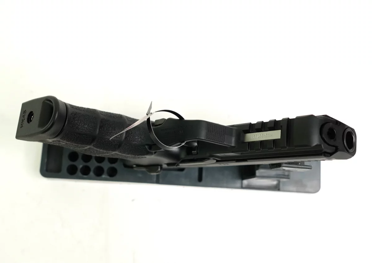Страйкбольный пистолет Tokyo Marui HK45 — GBB, регулируемый Hop-Up, подствольная рейка