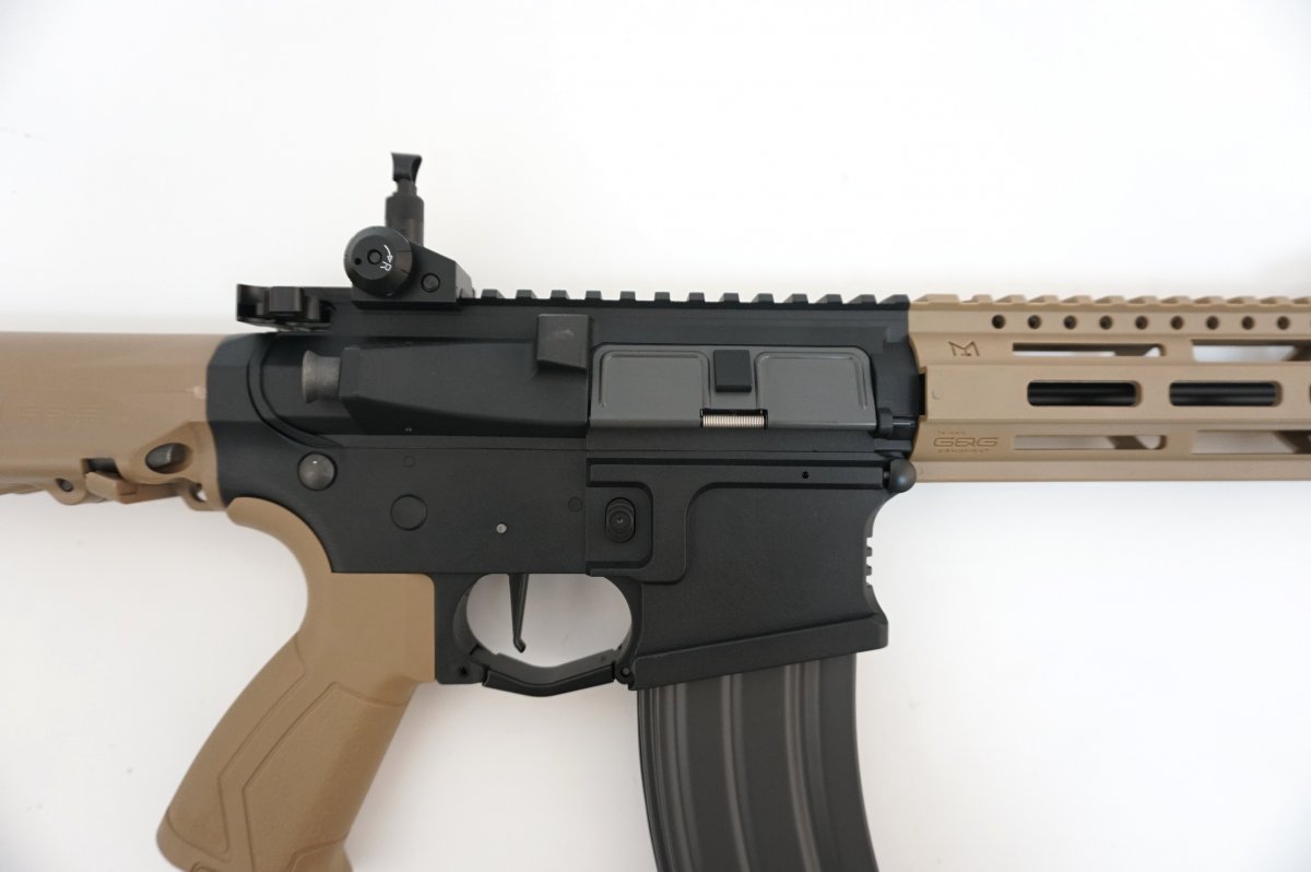 Страйкбольный автомат G&G CM16 Raider L 2.0E Desert (EGC-16P-R2E-DNB-NCM)