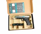 Страйкбольный пистолет WE Glock 34 Gen4 (Silver) — длинный ход и стабильность 6″