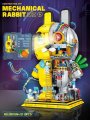 Конструктор Mechanical Rabbit Механический заяц Туки с LED-элементами 2119 деталей