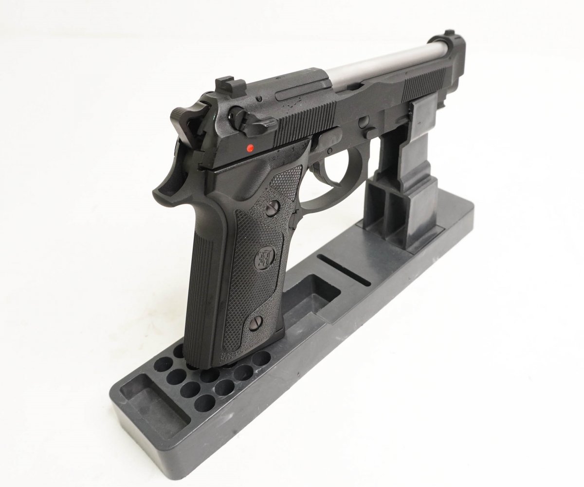 Страйкбольный пистолет KJW Beretta M9 IA Gas GBB, хром. ствол