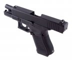 Страйкбольный пистолет WE Glock-19 Gen.5, сменные накладки (WE-G003VB-BK)