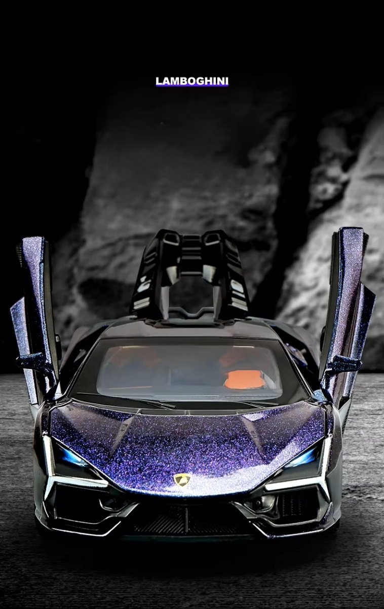 Металлическая машинка Lamborghini Revuelto 1:32 Хамелеон