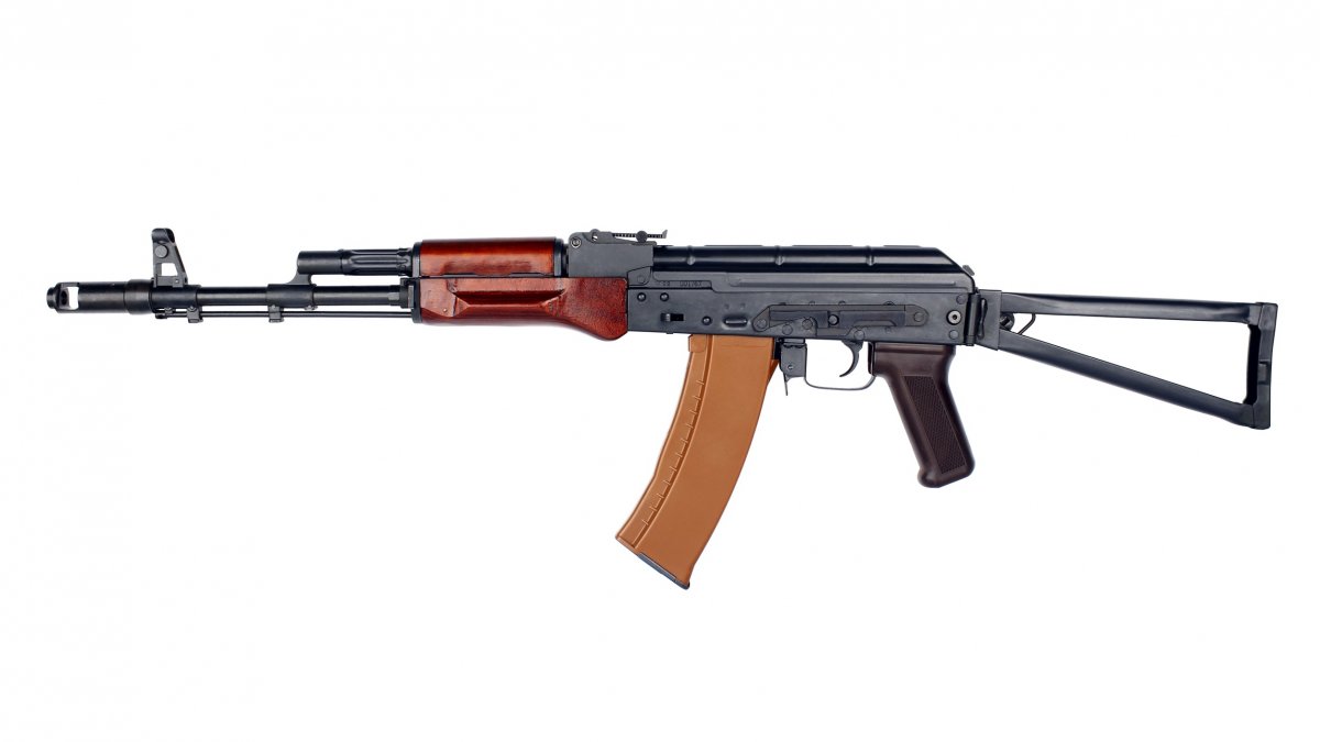 Страйкбольный автомат E&L RКС-74Н, сталь, дерево (EL-A105S)