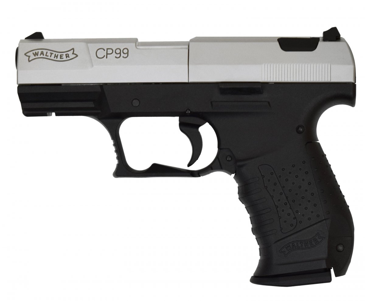 Пневматический пистолет Umarex Walther CP99 Nickel