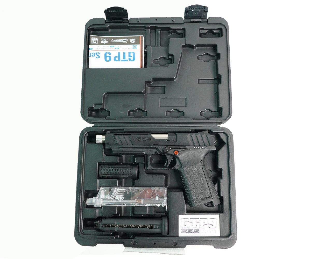 Страйкбольный пистолет G&G GTP 9 Black EU (GAS-GPM-TP9-BBB-ECM)