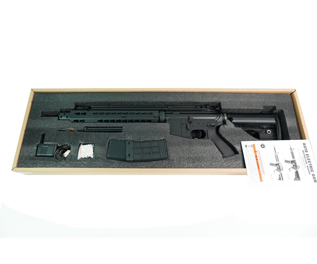 Страйкбольный автомат Cyma M4 Keymod-S 10” (CM.079B)