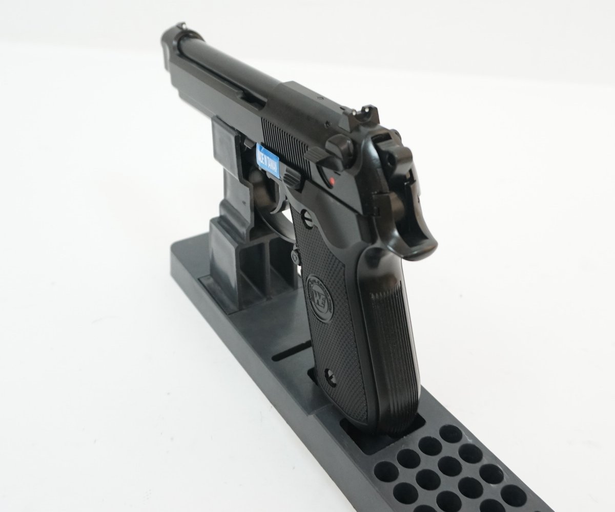 Страйкбольный пистолет WE Beretta M92F Auto GBB (WE-M011BOX-B)