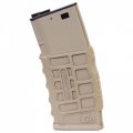 Магазин бункерный G&G G-08-083-1 GMAG-V1 для M4/M16 (GR16), Hi-Cap на 300 шаров, Desert Tan
