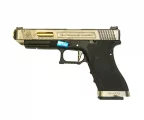 Страйкбольный пистолет WE Glock 34 G-Force (WE-G008WET-3) — металл-слайд, чёрная рама, 6 мм