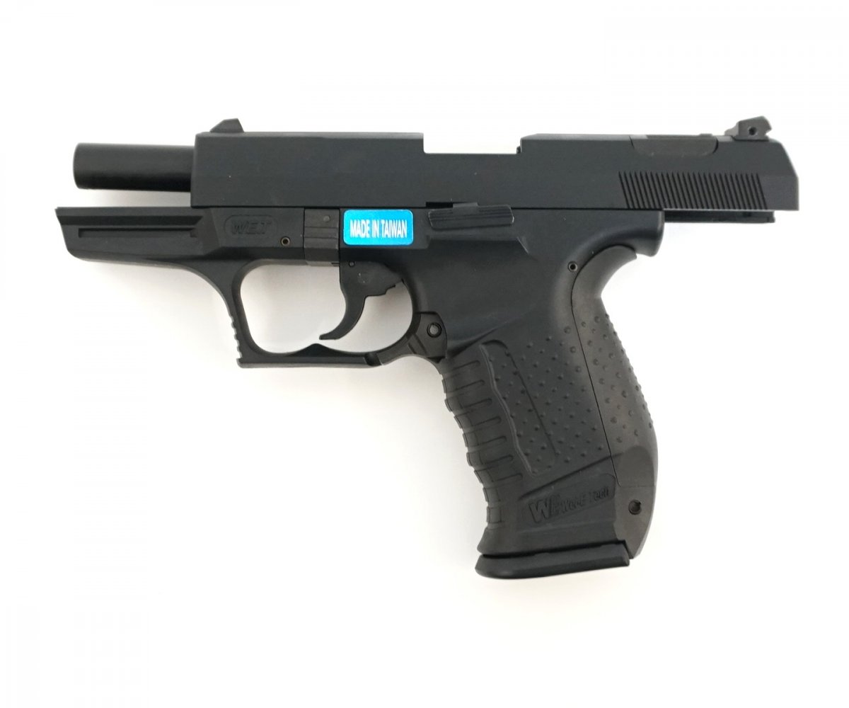 Страйкбольный пистолет WE Walther P99 GBB Black (WE-PX001-BK)