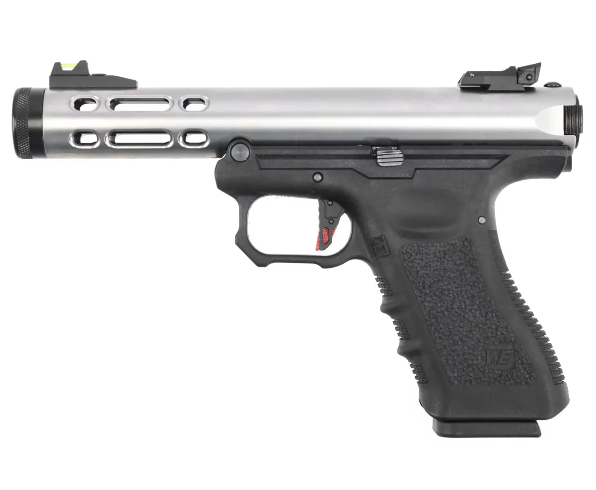 Страйкбольный пистолет WE-GX01-SV Galaxy G Series GBB Silver