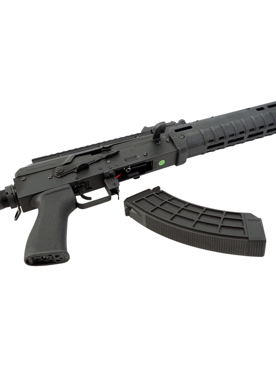 Страйкбольный автомат CYMA CM077B АК Magpul Zhukov Top RIS, 120 м/с, чёрный